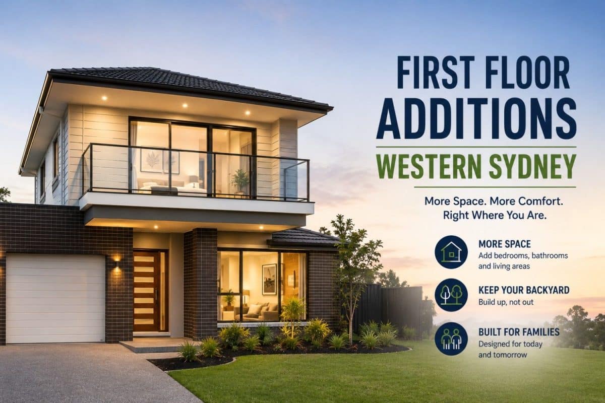 First Floor Additions in Western Sydney